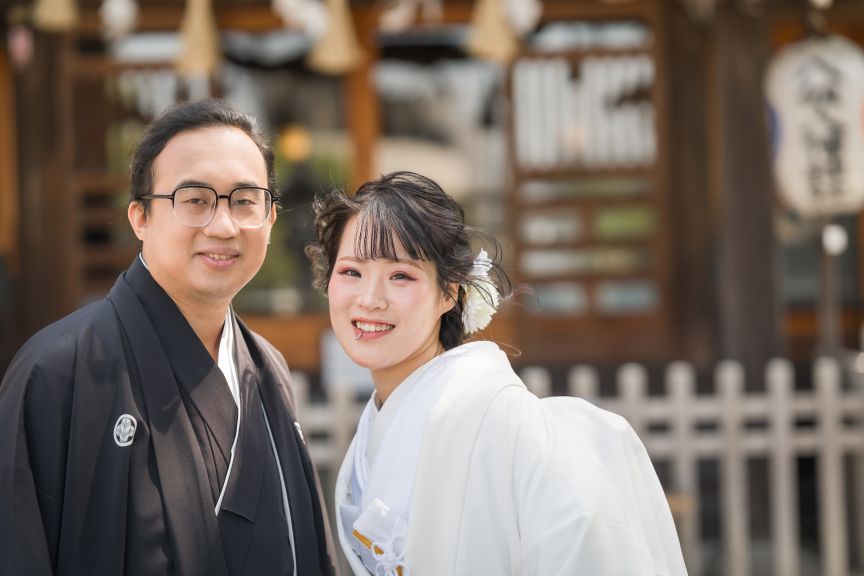 日本だからこそ！！神前式